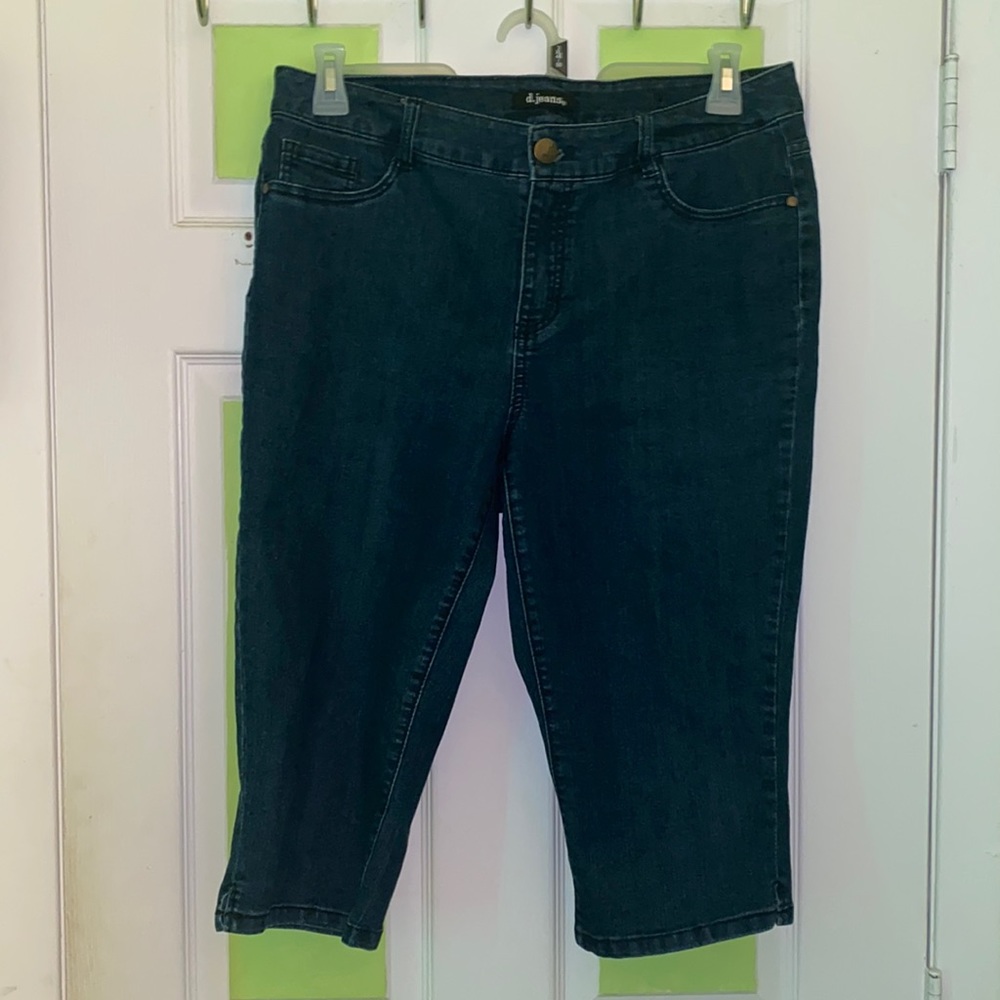 Dark Blue Jean Shorts
